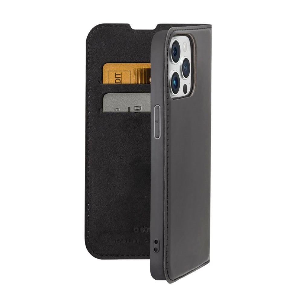 iPhone 15 Pro Max SBS Wallet Lite Case - Black