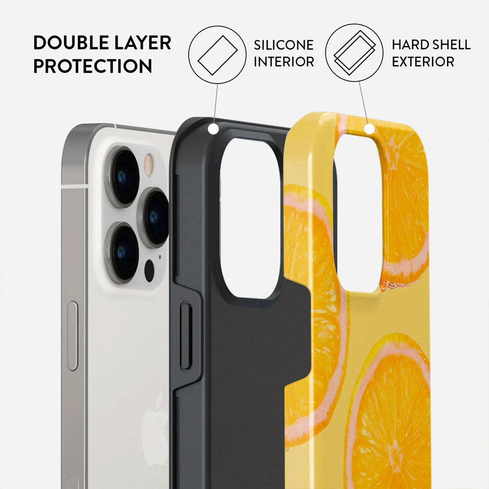 Burga iPhone 14 Pro Tough Fashion Case - Bitter