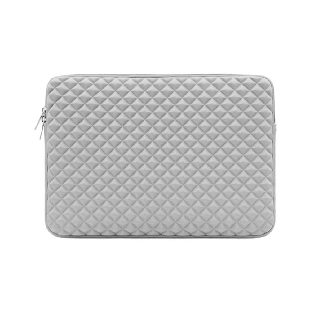 Shockproof Grid Sleeve (11") for MacBook/Laptop (31.5 x 22 cm) - Grey