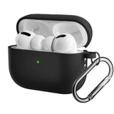 Apple Airpods Pro 2nd Gen (2022) Silicone Case with Snap Hook - Black