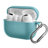 Apple Airpods Pro 2nd Gen (2022) Silicone Case with Snap Hook - Mint Green