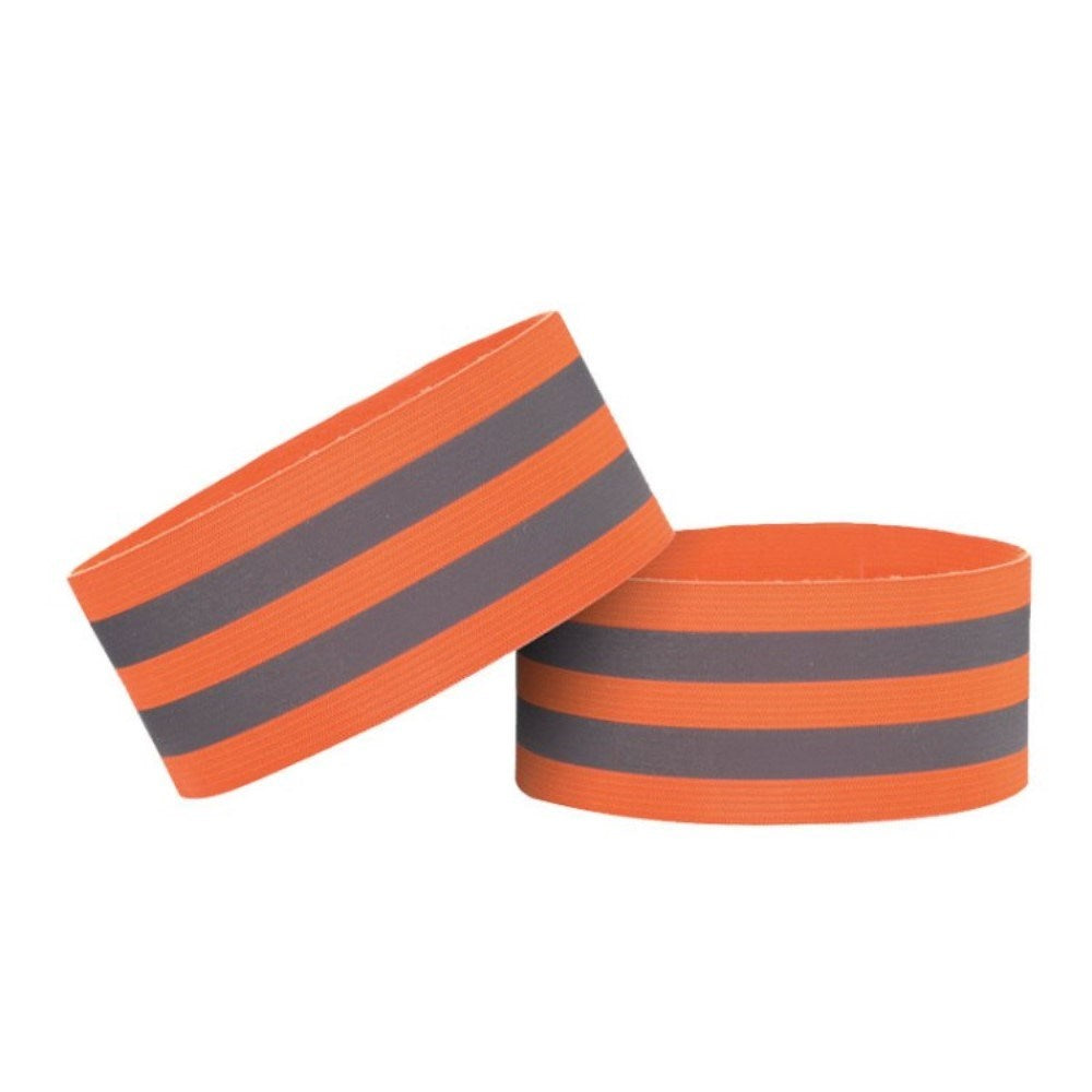 Reflective Running Armbands - 2 pcs - Orange