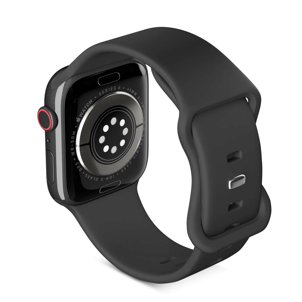 Apple Watch (38/40/SE/41/42mm) Epico Silicone Strap - Black