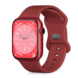 Apple Watch (38/40/SE/41mm) Epico Silicone Strap - Red