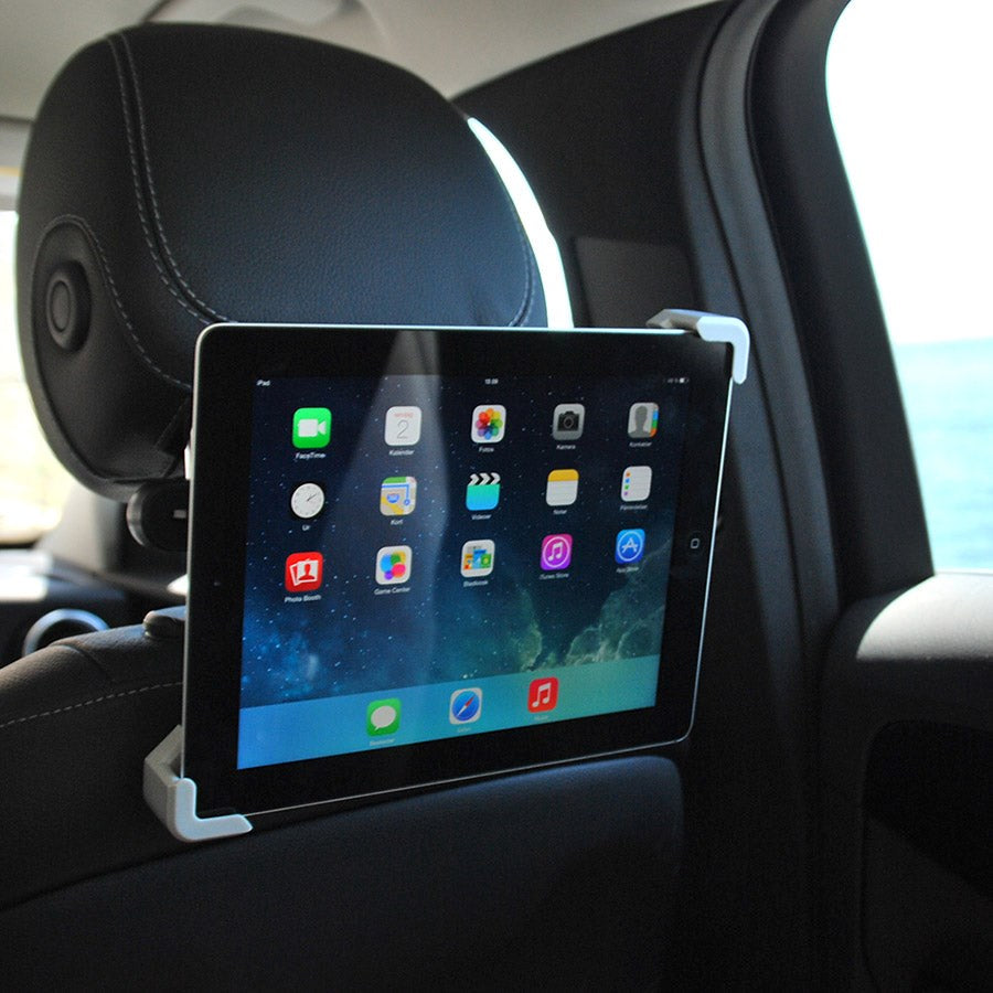 Universal Neck Support 360 Degree Safefit Car Tablet Holder - Max Tablet: 200 x 300mm - Black