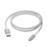 dbramante1928 Braided Charging Cable - USB-A to USB-C - 36W - 1.2M - White