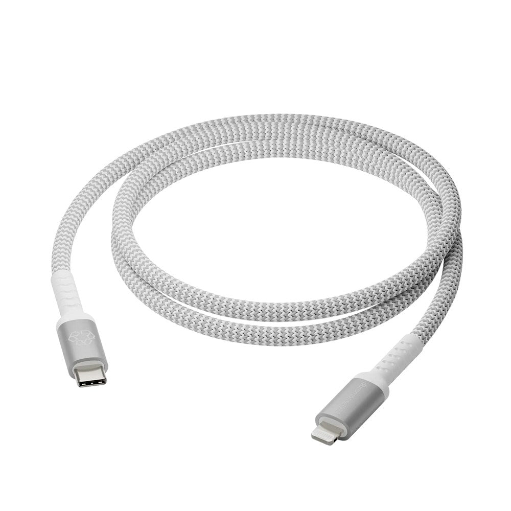 dbramante1928 Braided Charging Cable - USB-C to Lightning - 36W - 1.2M - White