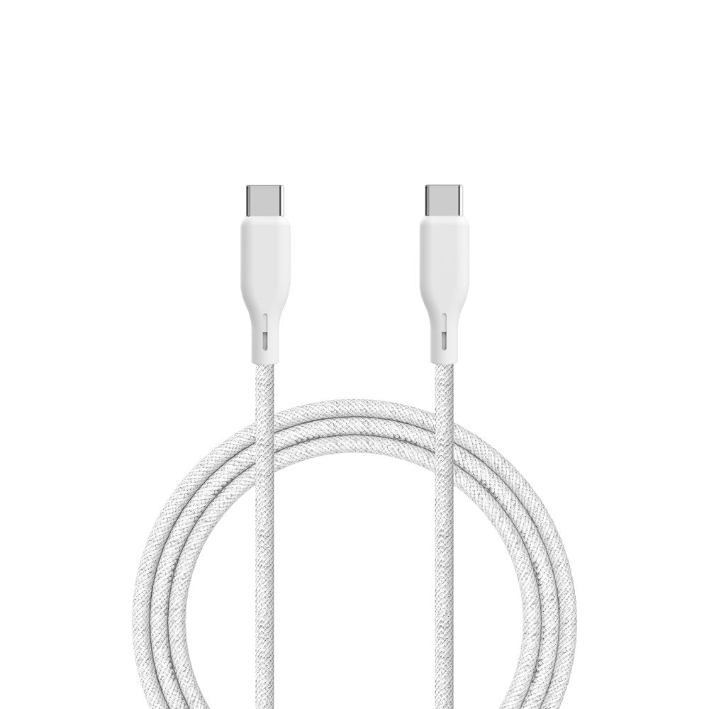 Upström Ëssentials 100W USB-C to USB-C Cable 2.5m - White