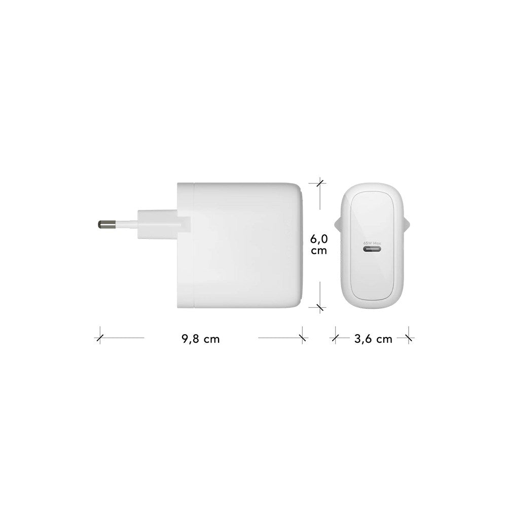 dbramante1928 EU Wall Charger - 1 x USB-C 65W - White