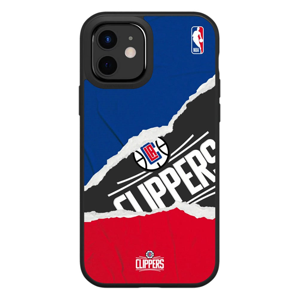 iPhone 12 / 12 Pro RhinoShield SolidSuit Drop Proof NBA Case with LA Clippers - Sweat and Tears