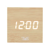 T'NB LED Alarm Clock - Wood