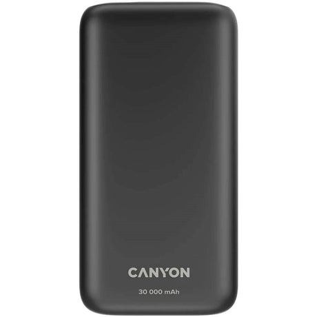 Canyon PB301 20W PowerBank - 30.000 mAh - Black
