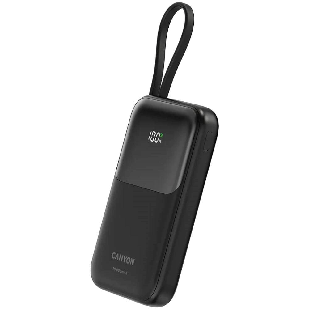 Canyon OnPower 101 22.5W PowerBank - 10.000 mAh - Black