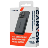 Canyon OnPower 500  5000 mAh PowerBank - MagSafe Compatible - Black