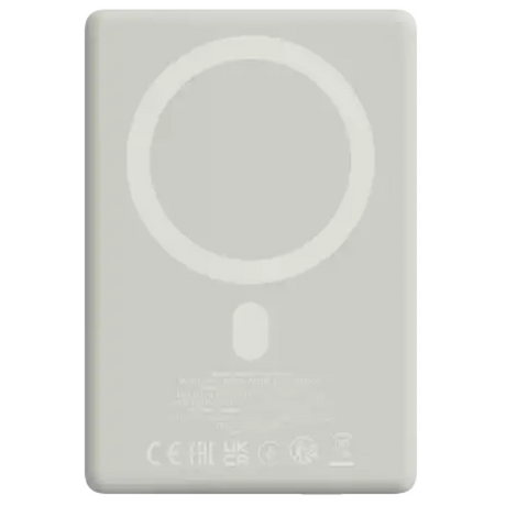 Canyon OnPower 500  5000 mAh PowerBank - MagSafe Compatible - Beige