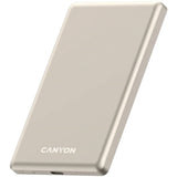 Canyon OnPower 510 10.000 mAh PowerBank - MagSafe Compatible - Beige