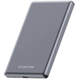 Canyon OnPower 505 20W PowerBank - 5000 mAh - MagSafe Compatible - Grey