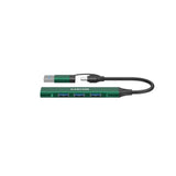 Canyon DS-02 4-in-1 USB-A/C Hub - Green