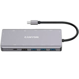 Canyon DS12 13-in-1 USB-C Hub - Grey