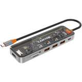 Canyon DS13 100W 7-in-1 USB-C Hub - Grey