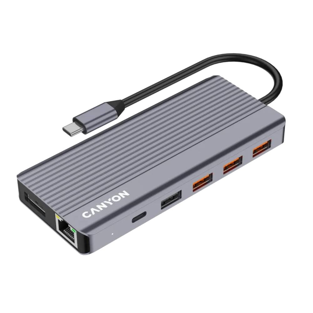Canyon DS16 13-in-1 USB-C Hub - Grey