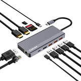 Canyon DS16 13-in-1 USB-C Hub - Grey
