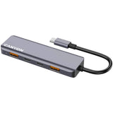 Canyon DS18 100W 5-in-1 USB-C Hub - Grey
