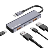 Canyon DS18 100W 5-in-1 USB-C Hub - Grey