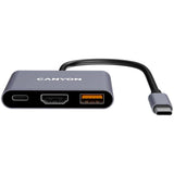 Canyon DS4 100W 3-in-1 USB-C Hub - Grey