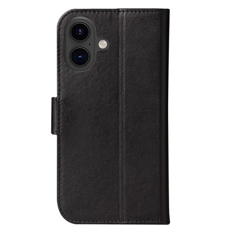 iPhone 16 dbramante1928 Copenhagen Slim Genuine Leather Case w. Wallet - Black