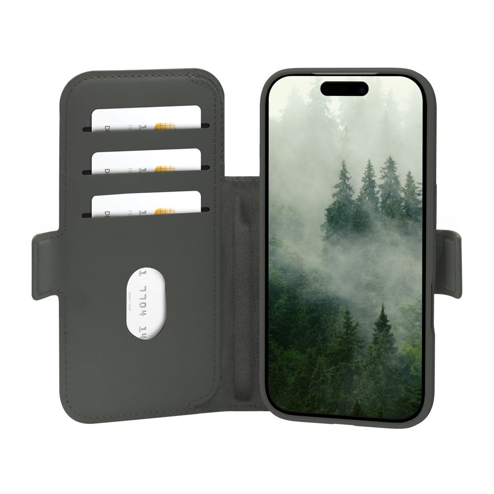 iPhone 18 Pro / 17 Pro dbramante1928 Copenhagen ICON Flip Case - Forest Shadow