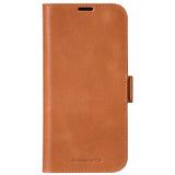 iPhone 16 Pro Max dbramante1928 Copenhagen Slim Genuine Leather Case w. Wallet - Tan