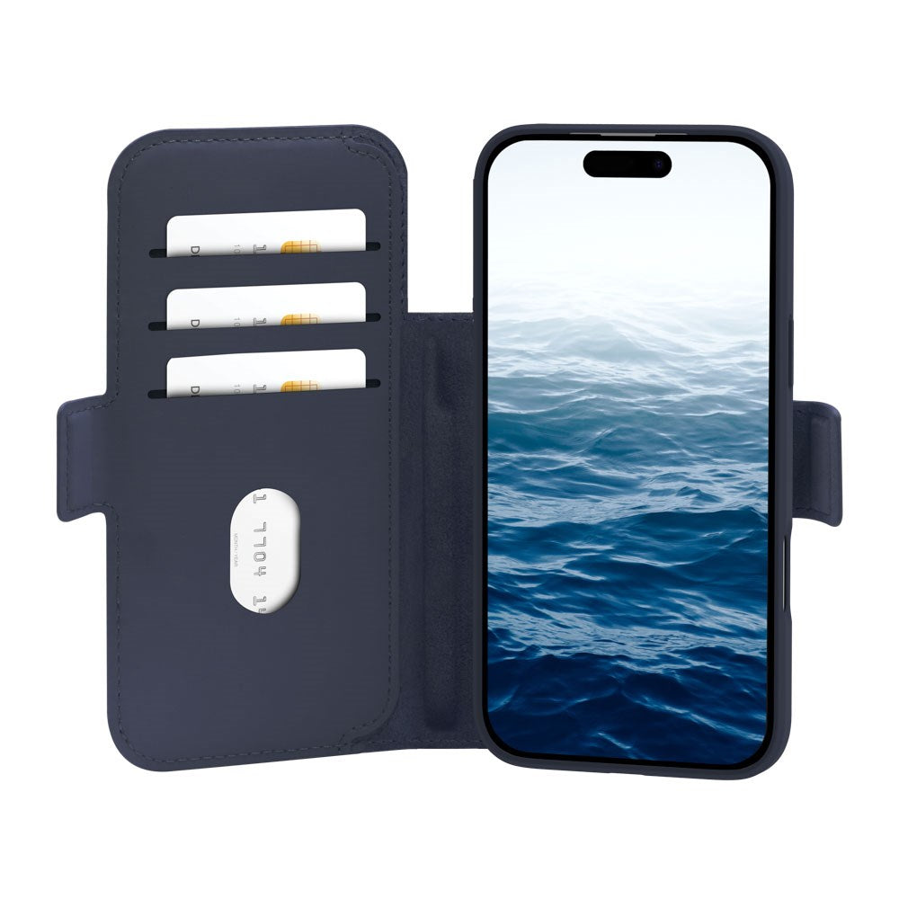iPhone 18 Pro / 17 Pro dbramante1928 Copenhagen ICON Flip Case - Deep Water