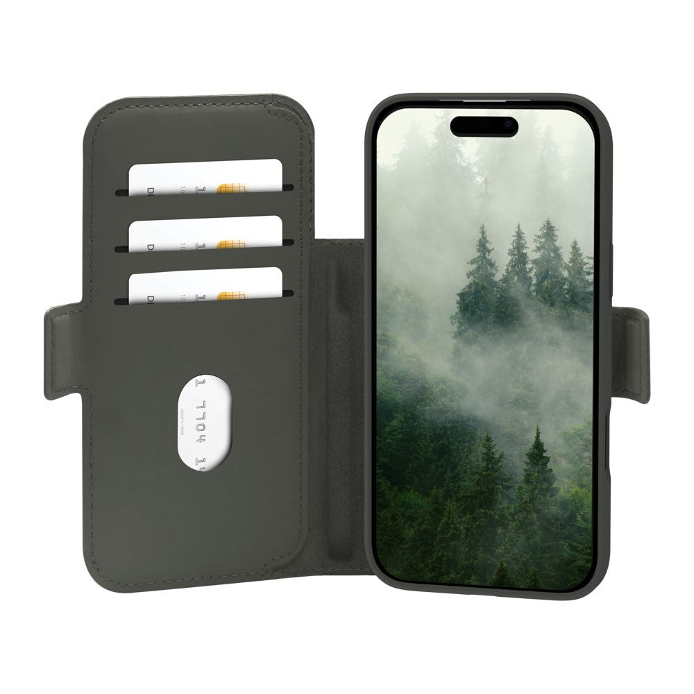 iPhone 18 Pro Max / 17 Pro Max dbramante1928 Copenhagen ICON Flip Case - Forest Shadow