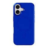 agood company iPhone 16 CLRPRTCT 100% Recycled Plastic Case - Transparent / Cobalt Blue