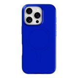 agood company iPhone 16 Pro CLRPRTCT 100% Recycled Plastic Case - Transparent / Cobalt Blue