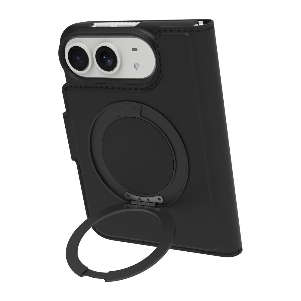 iPhone Duo dbramante1928 Copenhagen Kick ICON Flip Case - MagSafe Compatible - Midnight
