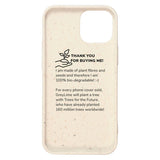 iPhone 13 Mini GreyLime 100% Plant-based Case - Beige - Buy a Case & Plant a Tree