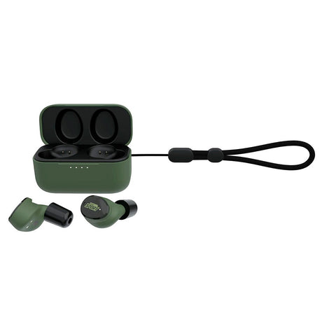 ISOtunes Sport CALIBER Noise-Cancelling Earphones & In-Ear Headphones - Green