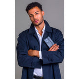 iPhone 14 Plus dbramante1928 Copenhagen Genuine Leather Magnet Flip Case - Black