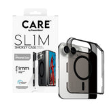 iPhone Duo CARE by PanzerGlass FLAGSHIP Signature Case  - MagSafe Compatible - Smokey Black