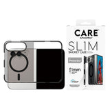 iPhone Duo CARE by PanzerGlass FLAGSHIP Signature Case  - MagSafe Compatible - Smokey Black