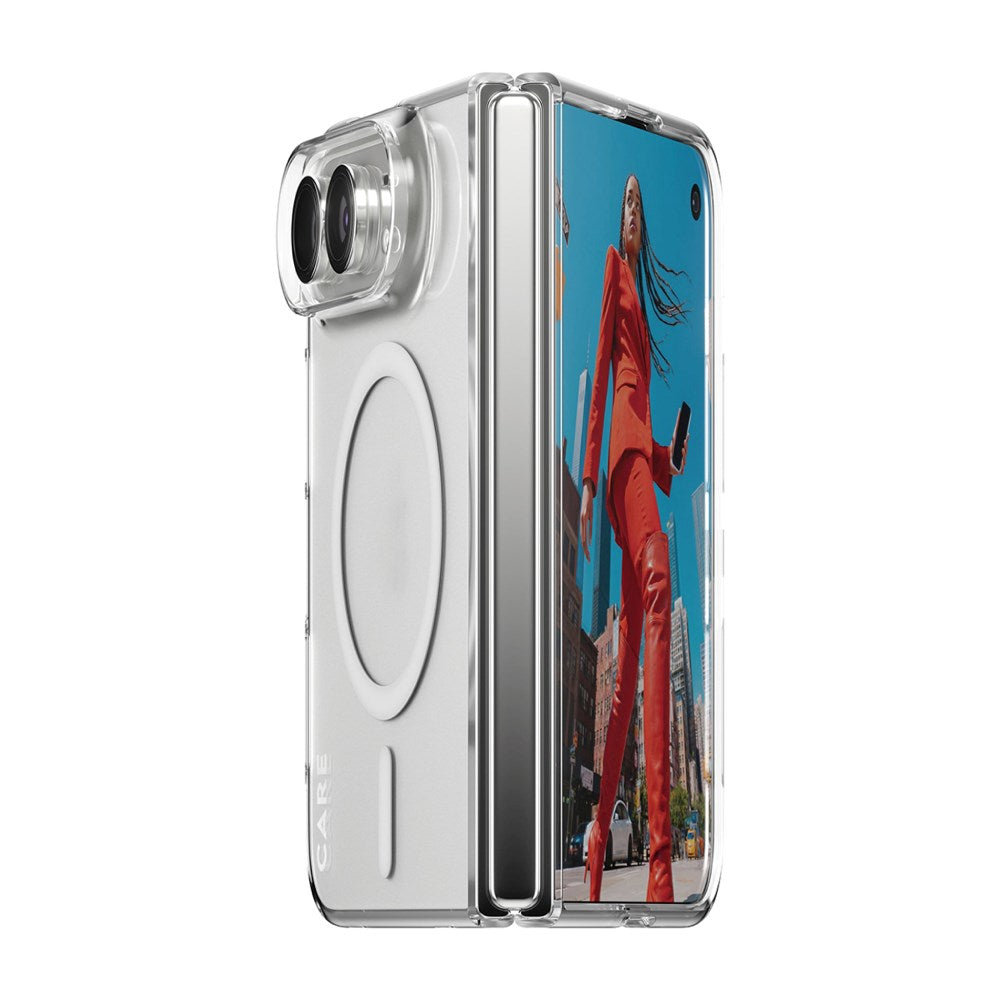 iPhone Duo CARE by PanzerGlass SL1M Case - MagSafe Compatible - Transparent