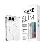 iPhone Duo CARE by PanzerGlass SL1M Case - MagSafe Compatible - Transparent