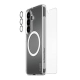 Samsung Galaxy S26 Urban Combat 3-in-1 Bundle with Case / Screen Protector / Camera Protection - Qi Compatible - Transparent