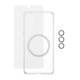 Samsung Galaxy S26 Urban Combat 3-in-1 Bundle with Case / Screen Protector / Camera Protection - Qi Compatible - Transparent