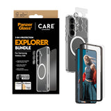 Samsung Galaxy S26 Urban Combat 3-in-1 Bundle with Case / Screen Protector / Camera Protection - Qi Compatible - Transparent