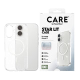 CARE by PanzerGlass iPhone 17 FLAGSHIP Urban Explorer Case - MagSafe Compatible - Transparent / Star Lit