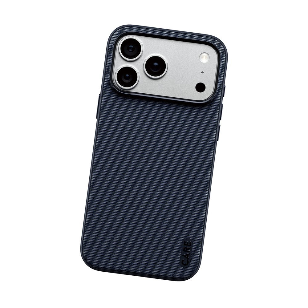 iPhone 18 Pro Max / 17 Pro Max CARE by PanzerGlass Fusion Fabric Case - MagSafe Compatible - Blue