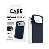 iPhone 18 Pro Max / 17 Pro Max CARE by PanzerGlass Fusion Fabric Case - MagSafe Compatible - Blue